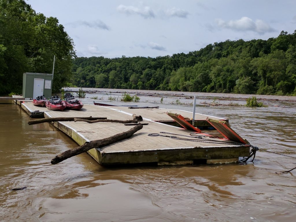 Report from Fletcher’s Cove, June Boating in DC Kayaking, Paddling
