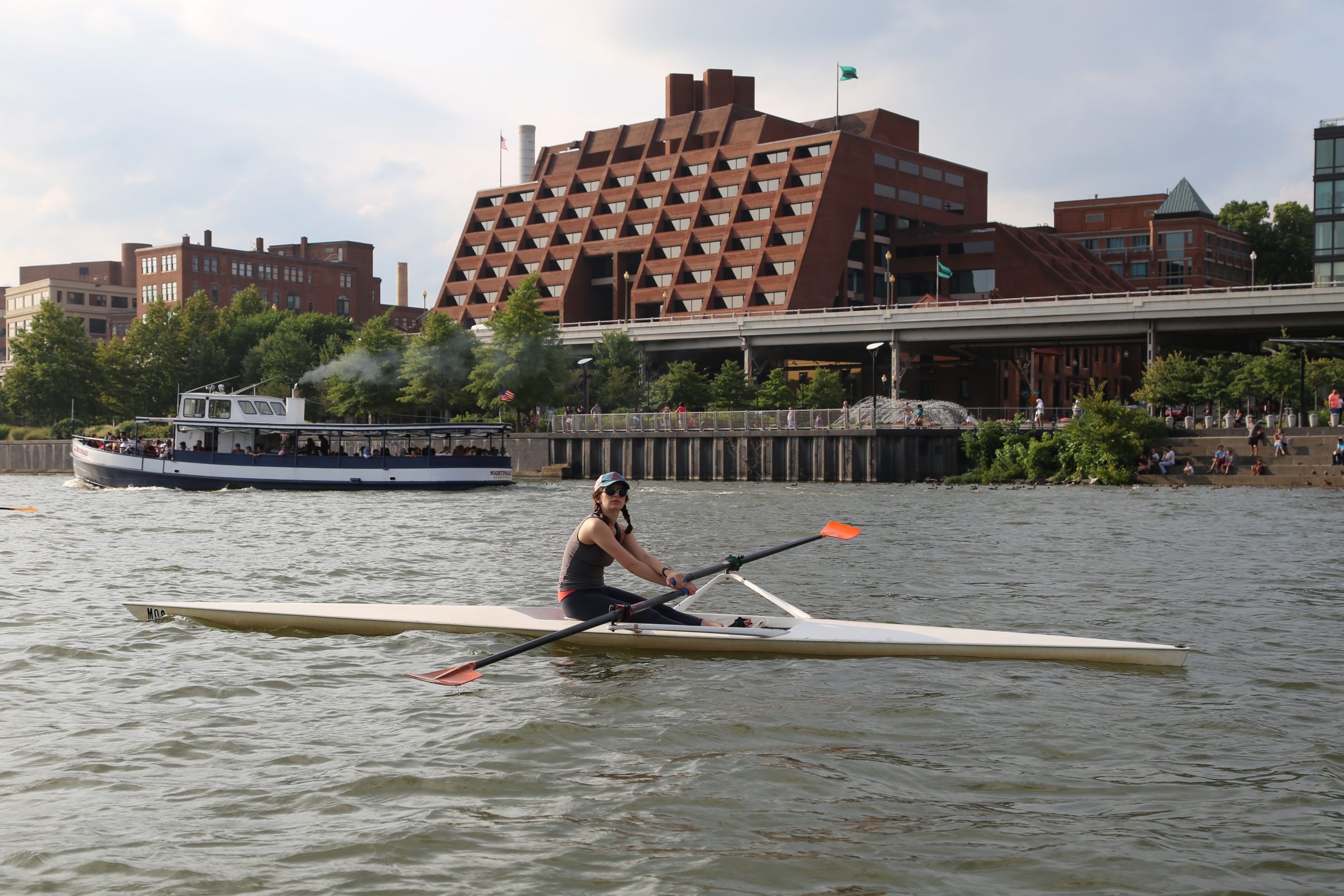 Boating In DC Thompson Boat Center Learn to Scull Rowing (64) Boating